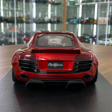 GT Spirit 1/18 Audi R8 LBWK 2022 Red Resin Model Car - premium collector scale model