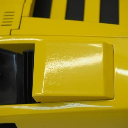 Kyosho Lamborghini Countach LP400 Yellow 1:12 scale model