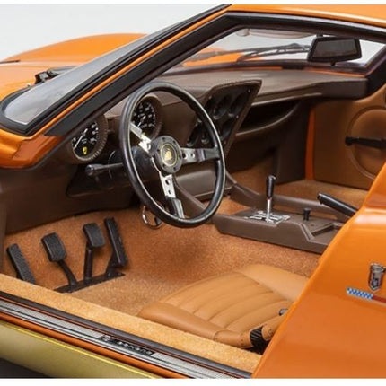 Kyosho Lamborghini Miura P400 Orange 1:12 scale model