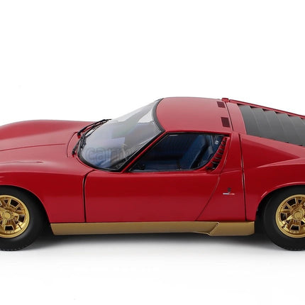 Kyosho Lamborghini Miura P400 Red Gold 1:12 scale model