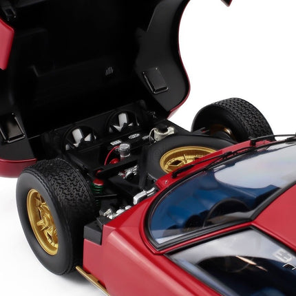 Kyosho Lamborghini Miura P400 Red Gold 1:12 scale model