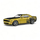 Solido 1/18 Diecast Dodge Challenger R/T SCAT PACK Widebody 2020 Gold Black - detailed collector display model