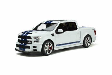 GT Spirit Ford F-150 Shelby 1:18 White Resin Model Car - detailed collector display model