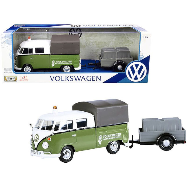 https://cdn.shopify.com/s/files/1/0504/9925/6496/files/volkswagen-t1-pickup-with-canopy-green-and-white-with-trailer-road-service-124-diecast-model-car-by-motormax-584942.jpg?v=1748418082