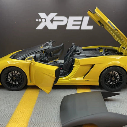 Norev Lamborghini Gallardo LP560-4 Spyder 2009 Black 1:18 Diecast Model Car - detailed die-cast style model
