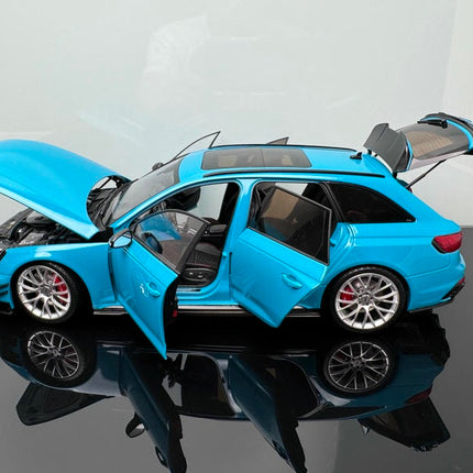 YX Car Model 2022 Audi RS4 Touring Simulation 1:18 Diecast Model Car - showroom-quality model replica