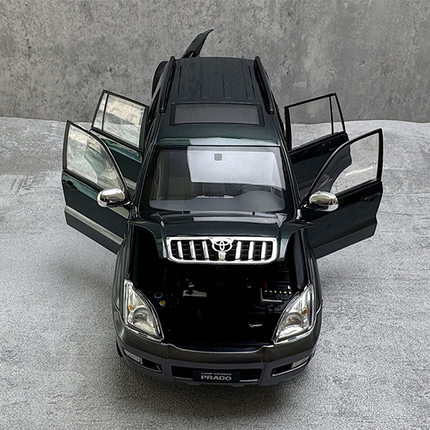 FAW Toyota YX Prado GX 2008 White 1:18 Diecast Model Car - premium collector scale model