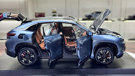 YX Car Model Chery Big Ant New Energy SUV Simulation 1:18 Diecast Model Car - collector display piece