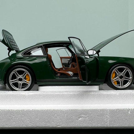 Almost Real RUF CTR Anniversary 2017 Blue 1:18 Diecast Model Car - detailed model car replica