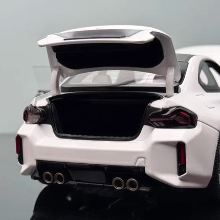 Minichamps 2023 BMW M2 G87 Red 1:18 Diecast Model Car - scale replica for enthusiasts