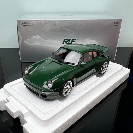 Almost Real RUF CTR Anniversary 2017 Blue 1:18 Diecast Model Car - detailed collector display model