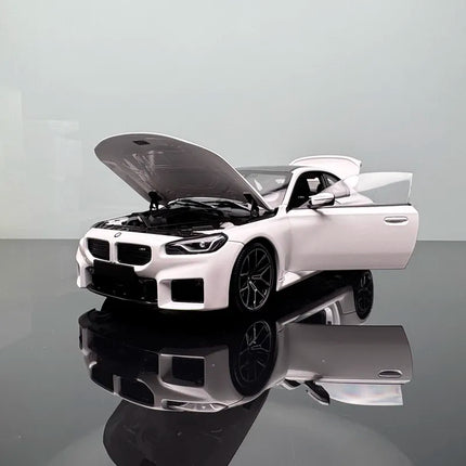 Minichamps 2023 BMW M2 G87 Red 1:18 Diecast Model Car - fine detailed model replica