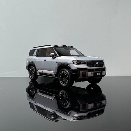 YX Car Model BYD Formula Leopard 8 2023 Black SUV 1:18 Diecast Model Car - collectible scale model car