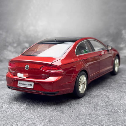 YX Car Model Volkswagen New Lamando Hot Red 1:18 Diecast Model Car - fine detailed model replica