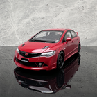 Otto Honda Civic Unlimited Mugen RR FD2 1:18 Resin Model Car - detailed collector display model
