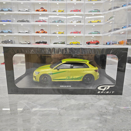 GT Spirit Audi S3 MTM Limited Edition Yellow 1:18 Resin Model Car - scale model for display