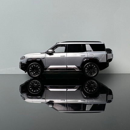 YX Car Model BYD Formula Leopard 8 2023 Black SUV 1:18 Diecast Model Car - fine detailed model replica